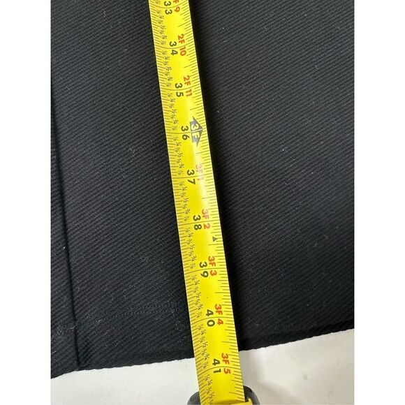 Comma, Black Straight Leg Viscose Blend Women’s Pants Trousers Belted Size 8 EUC - Picture 11 of 16